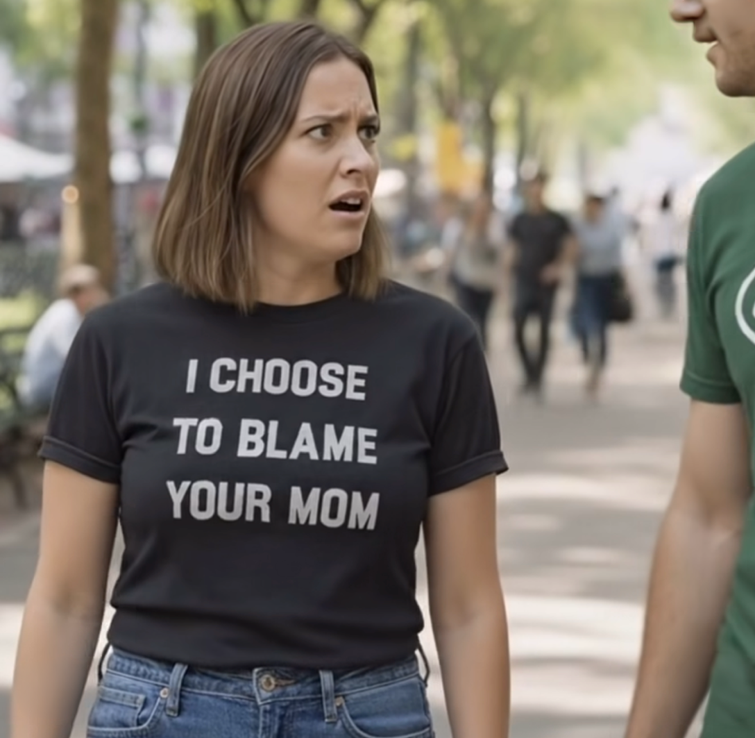 I Choose To Blame Your Mom shirt